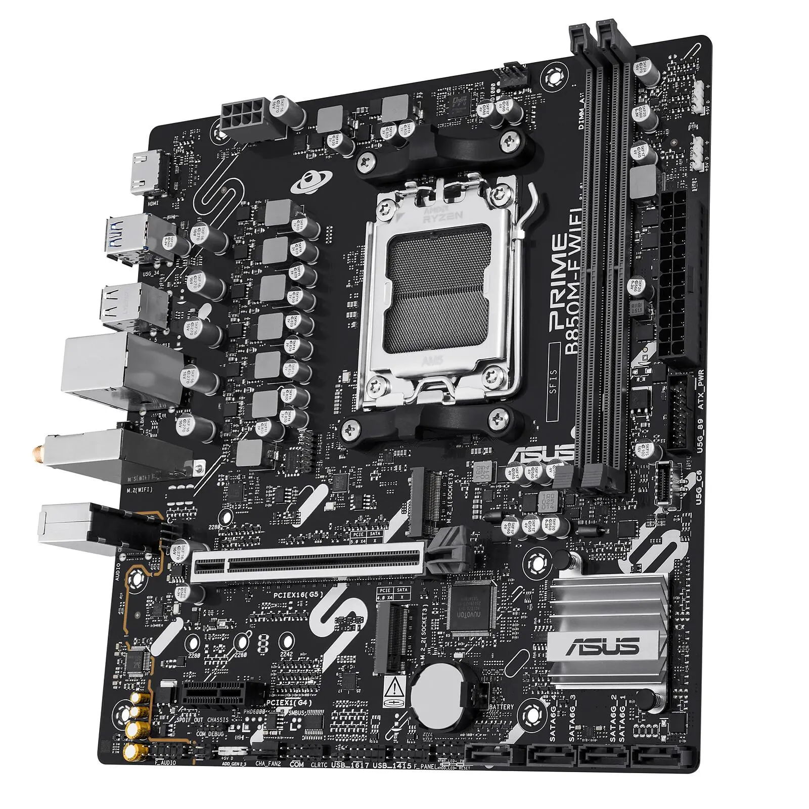 Placă de bază ASUS PRIME B850M-F WIFI socket AM5 - image 1