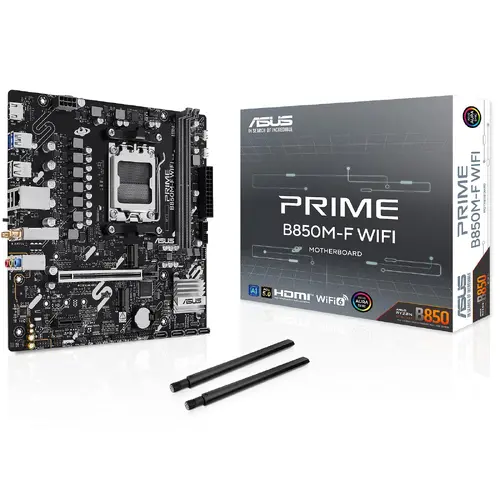 Дънна платка ASUS PRIME B850M-F WIFI socket AM5 - 5