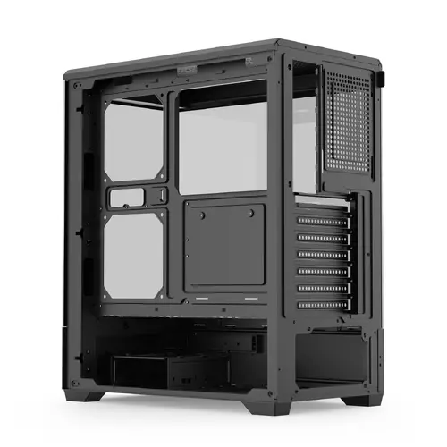 Aigo кутия Case ATX - C365 Black - 3 x 120 mm A-RGB fans included - 6