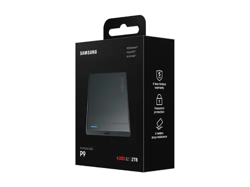 SAMSUNG P9 Φορητός SSD Εξωτερικός USB 4Gen 3x2 40Gbps 2TB - 6