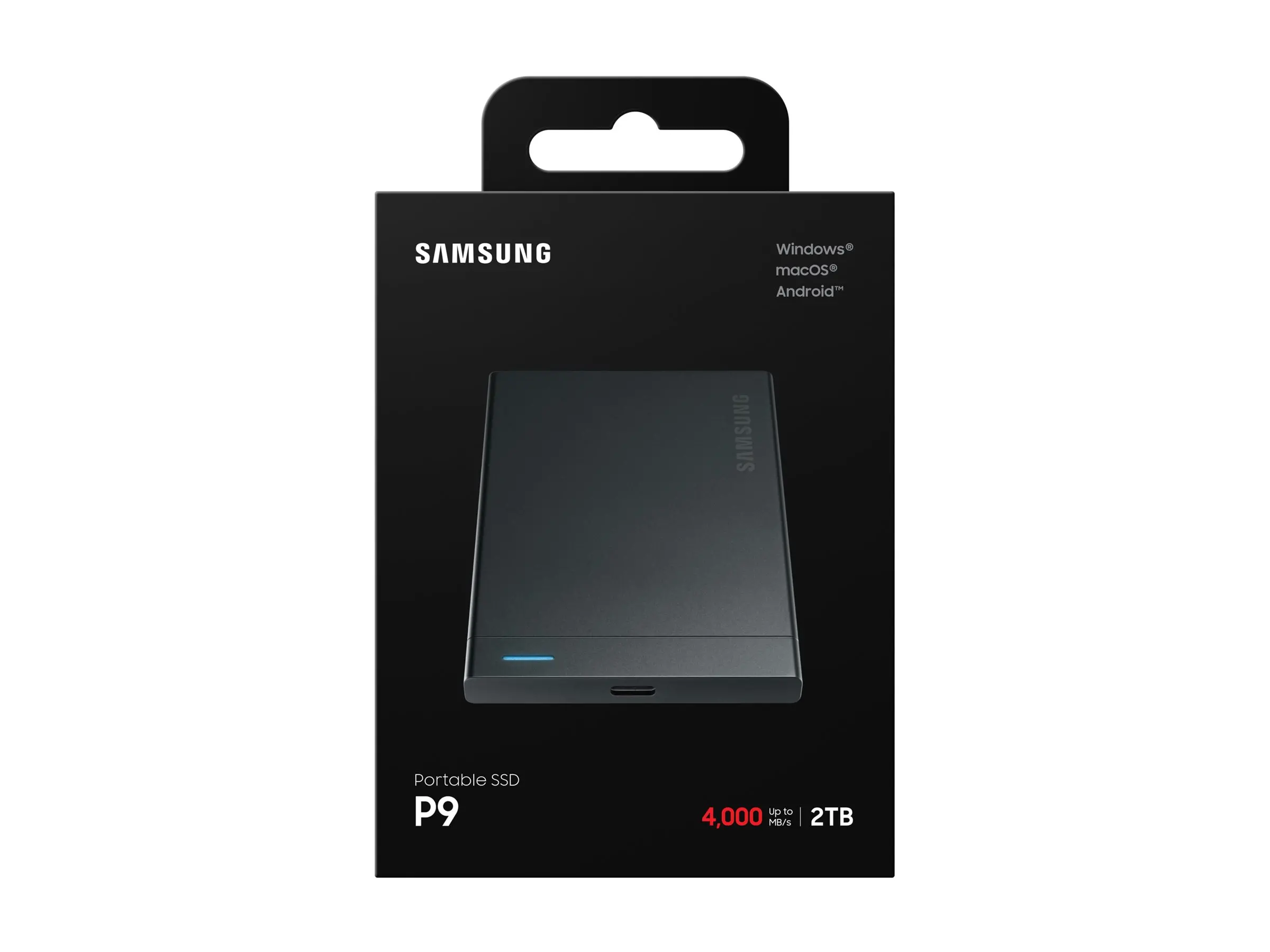 SAMSUNG P9 Portable SSD External USB 4Gen 3x2 40Gbps 2TB - image 6