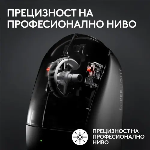 Геймърска мишка Logitech G Pro X Superlight 2 Wireless - 910-006631 - 3