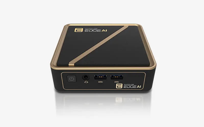Computer desktop, SAPPHIRE SAPPHFIRE MINI PC EDGE AI 340