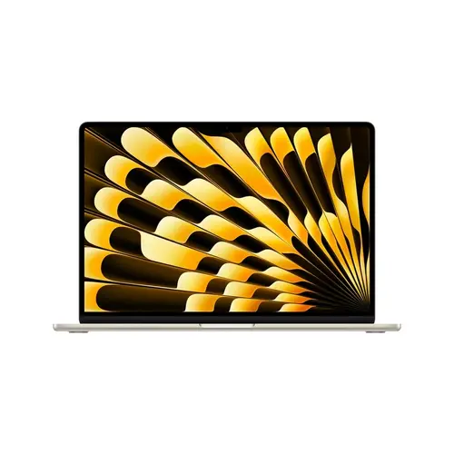 Лаптоп, Apple MacBook Air 15.3: Apple M5 chip with 10-core CPU and 10-core GPU, 16GB, 1TB SSD - Starlight - 1