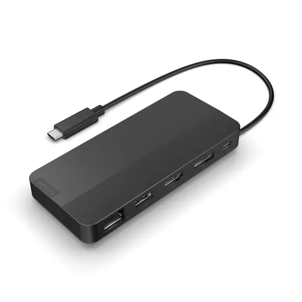Докинг станция, Lenovo Value Bundle USB-C Dual Display Travel Dock+ThinkPad Essential 15.6-inch Backpack (Eco)+Lenovo Essential Wireless Combo Keyboard & Mouse Gen2 Black-Bulgarian