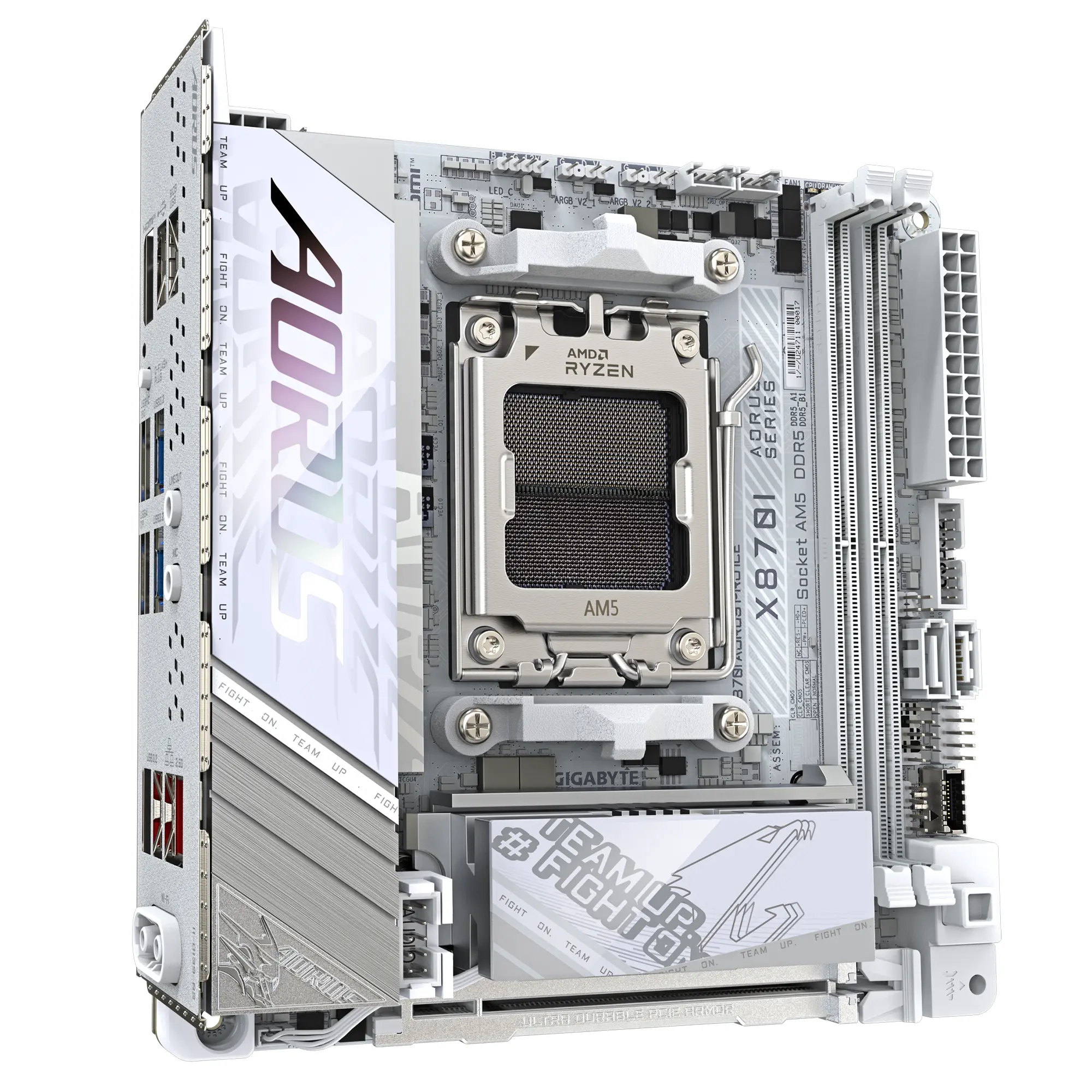 Дънна платка GIGABYTE X870I AORUS PRO ICE WIFI 7, Socket AM5 - image 1