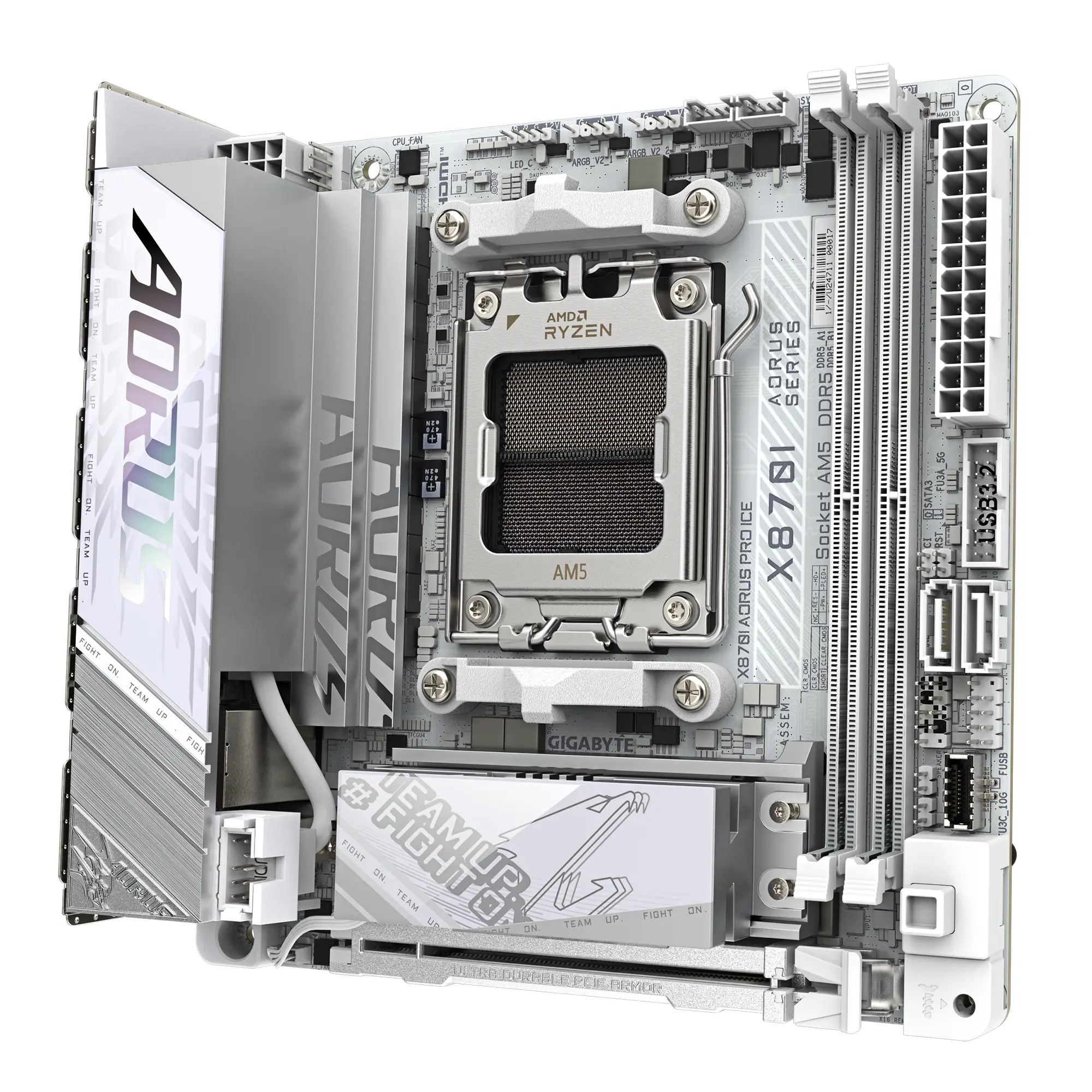 Дънна платка GIGABYTE X870I AORUS PRO ICE WIFI 7, Socket AM5 - image 2