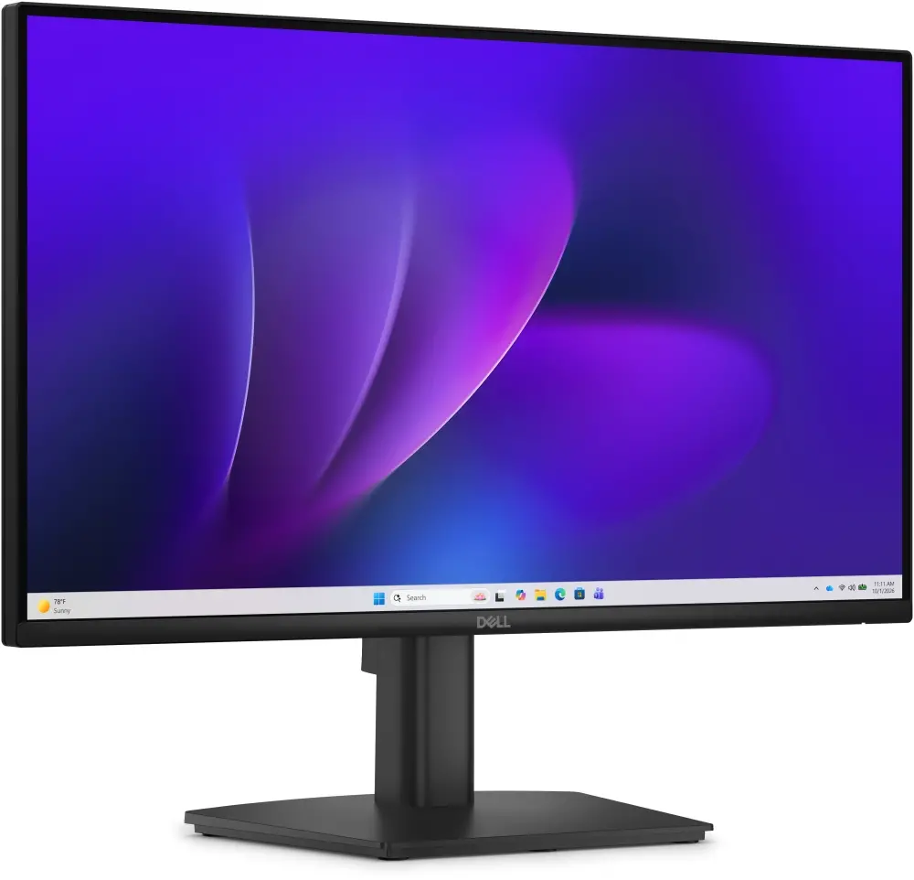 Monitor, Dell E2226H, 21.5" LED anti-reflexie, IPS, 5ms GTG, 100 Hz, 1000:1, 300 cd/m2, Full HD 1920x1080, VGA, HDMI, DisplayPort, înclinare, lumină - image 1