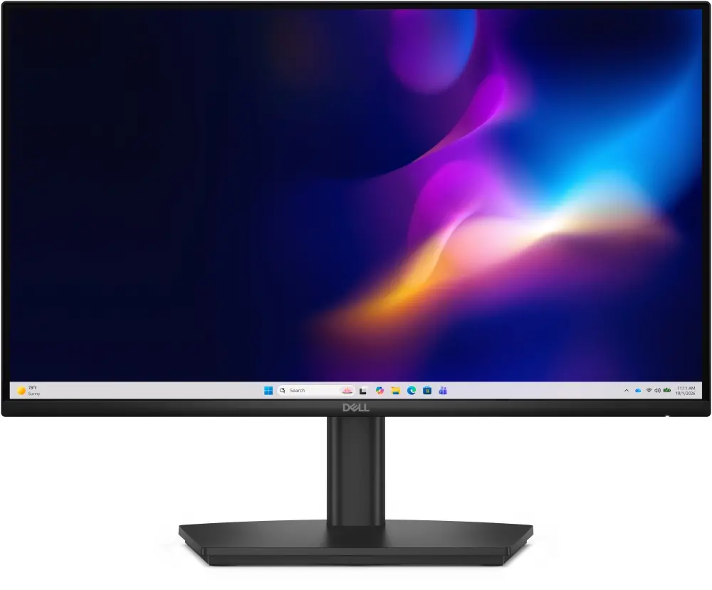 Monitor, Dell E2226HS, 21.5" LED anti-reflexie, IPS, 5ms GTG, 100 Hz, 1000:1, 300 cd/m2, Full HD 1920x1080, VGA, HDMI, DisplayPort, boxe, reglare