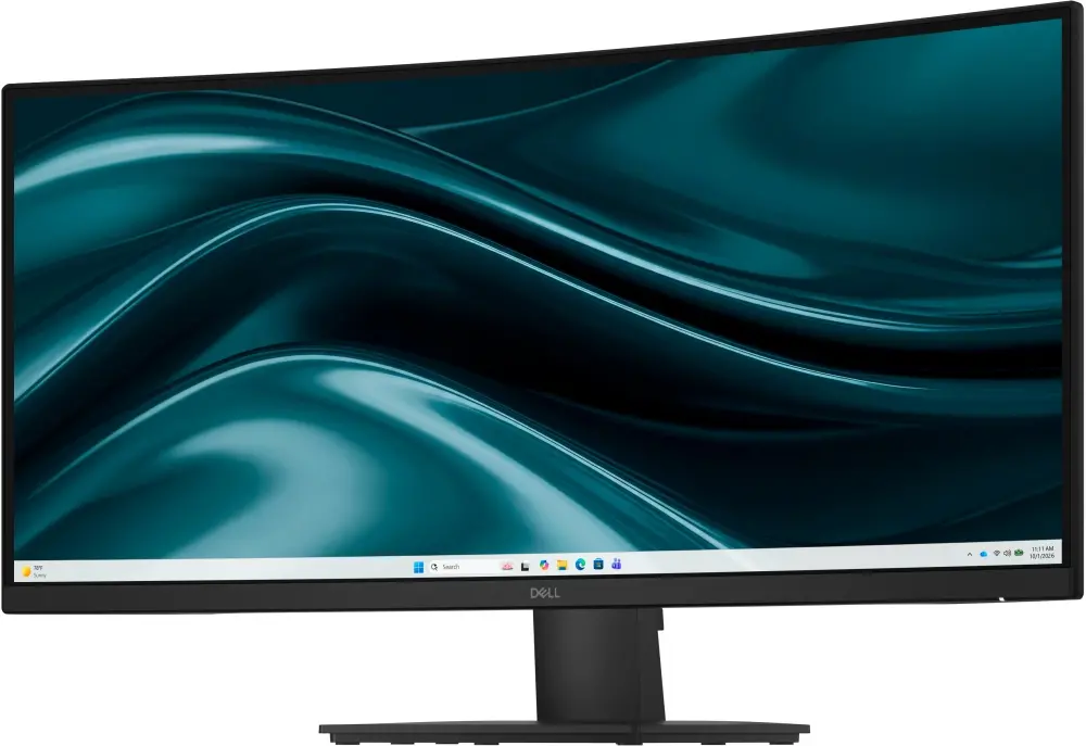 Монитор, Dell SE3426DW, 34" LED, VA AG Curved 21:9, WQHD 3440x1440, 99% sRGB, 1 ms MPRT, 4 ms GTG, 165Hz, 3000:1, 300 cd/m2, AMD FreeSync, VRR, 2xHDMI, DisplayPort, PIP, PBP, Tilt, Black - image 2