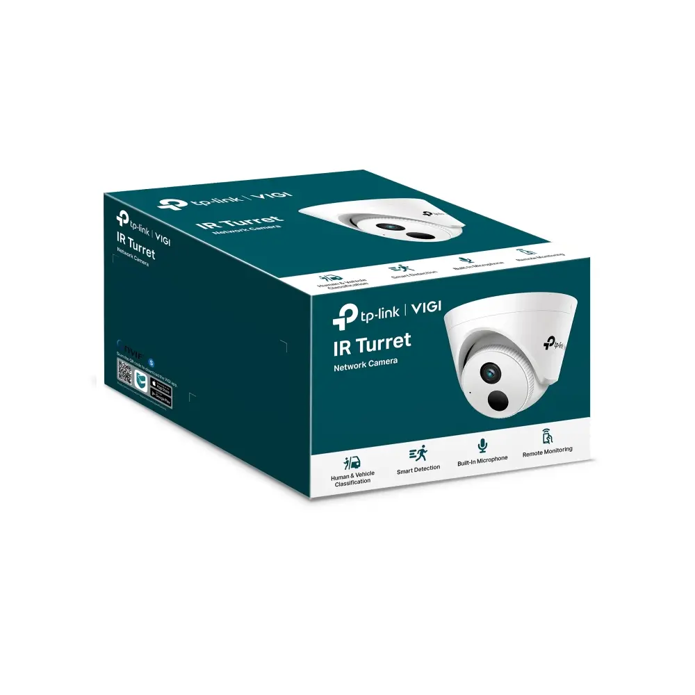 Камера TP-Link VIGI C420I(2.8m), 2MP, IR Turret мрежова камера - image 3