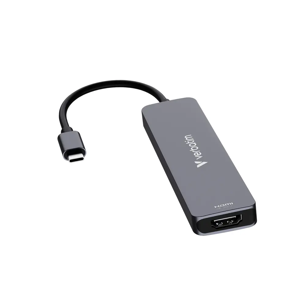 USB hub, Verbatim USB-C Essentials Multiport Hub 7 Port - image 1
