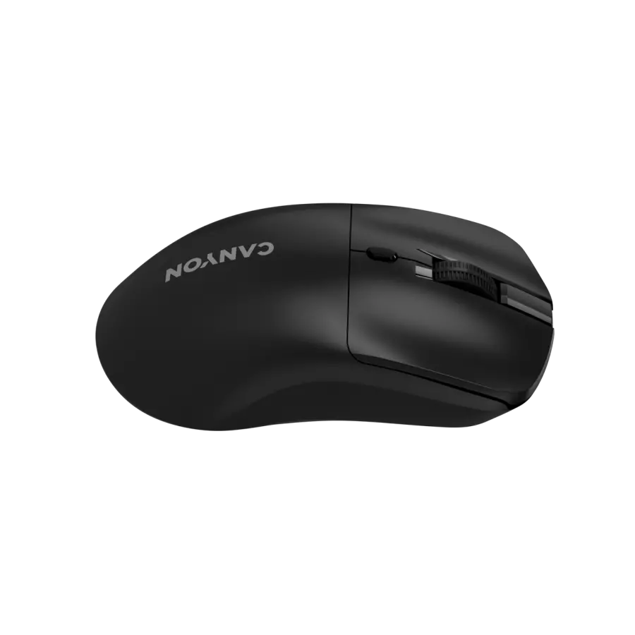 CANYON Mouse OnClick W06, 4 butoane, 1600DPI, ușor, fără fir, negru - image 4