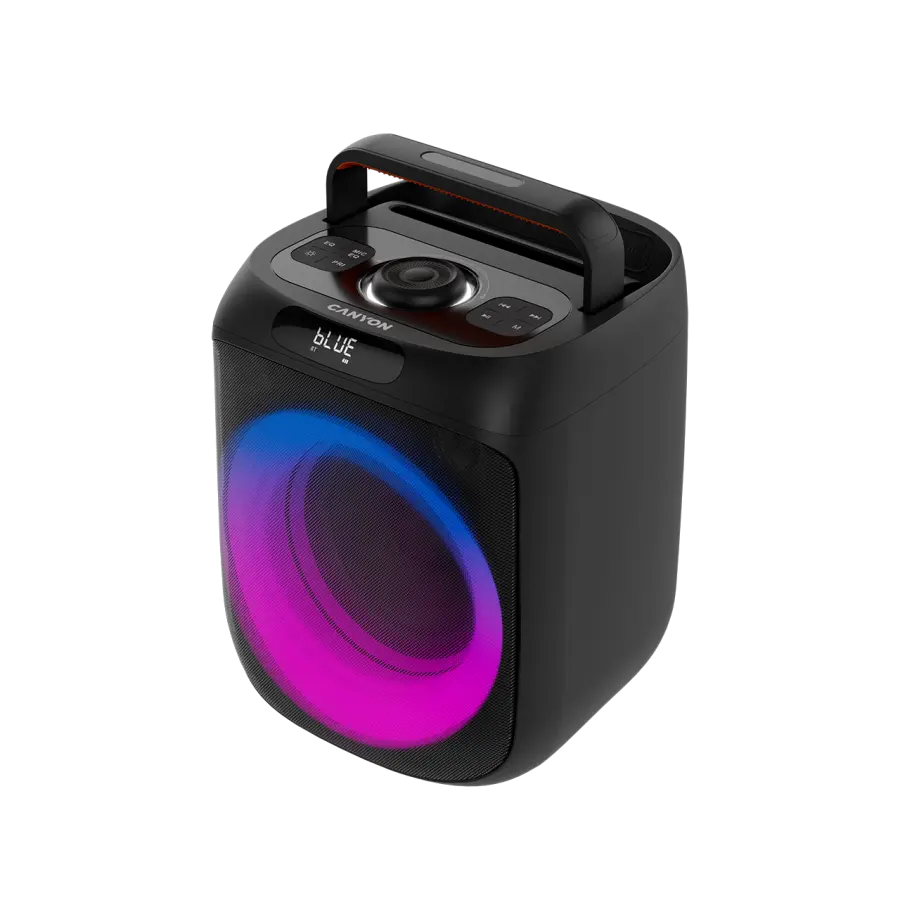 CANYON Φορητό ηχείο πάρτι OnFun 6 RGB Μαύρο - image 4