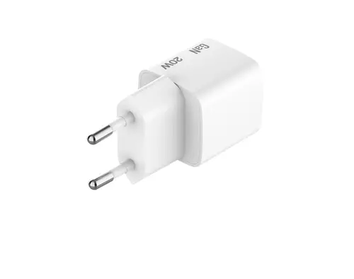 Зарядно устройство, Verbatim Mini GaN Charger 20W EU plug - 8