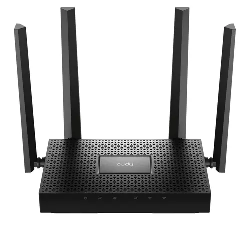 Рутер, Cudy WR5000 BE5000 2.5G Dual Band Wi-Fi 7 Router, 802.11be/ax/ac/a/b/g/n, 4324Mbps at 5GHz + 688Mbps at 2.4GHz, 1 x 2.5Gbps WAN Port, 4 x 10/100/1000Mbps Ports, 4 x 5dBi fixed antennas