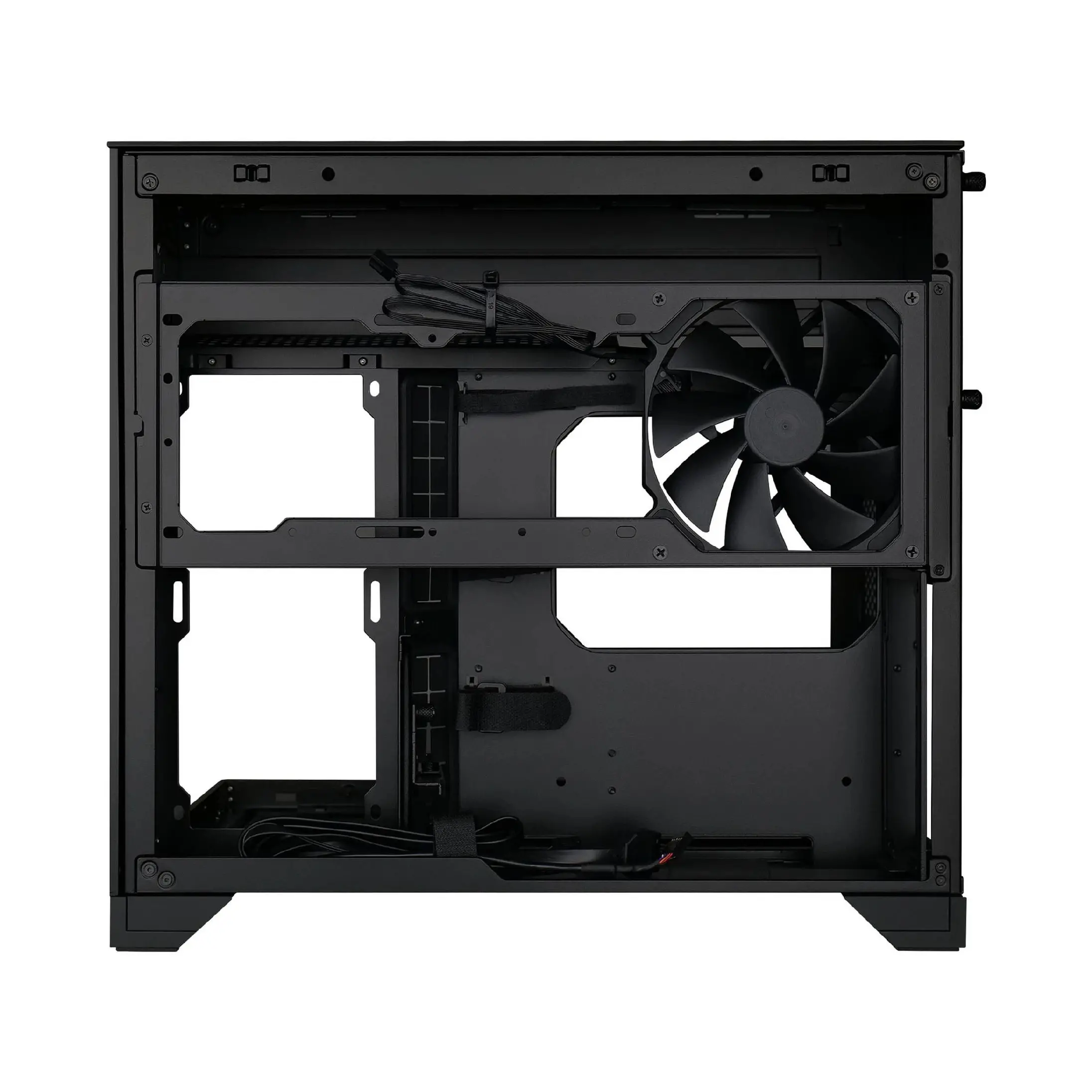 Lian Li Κουτί υπολογιστή mATX - O11 Vision-M - Μαύρο - image 3