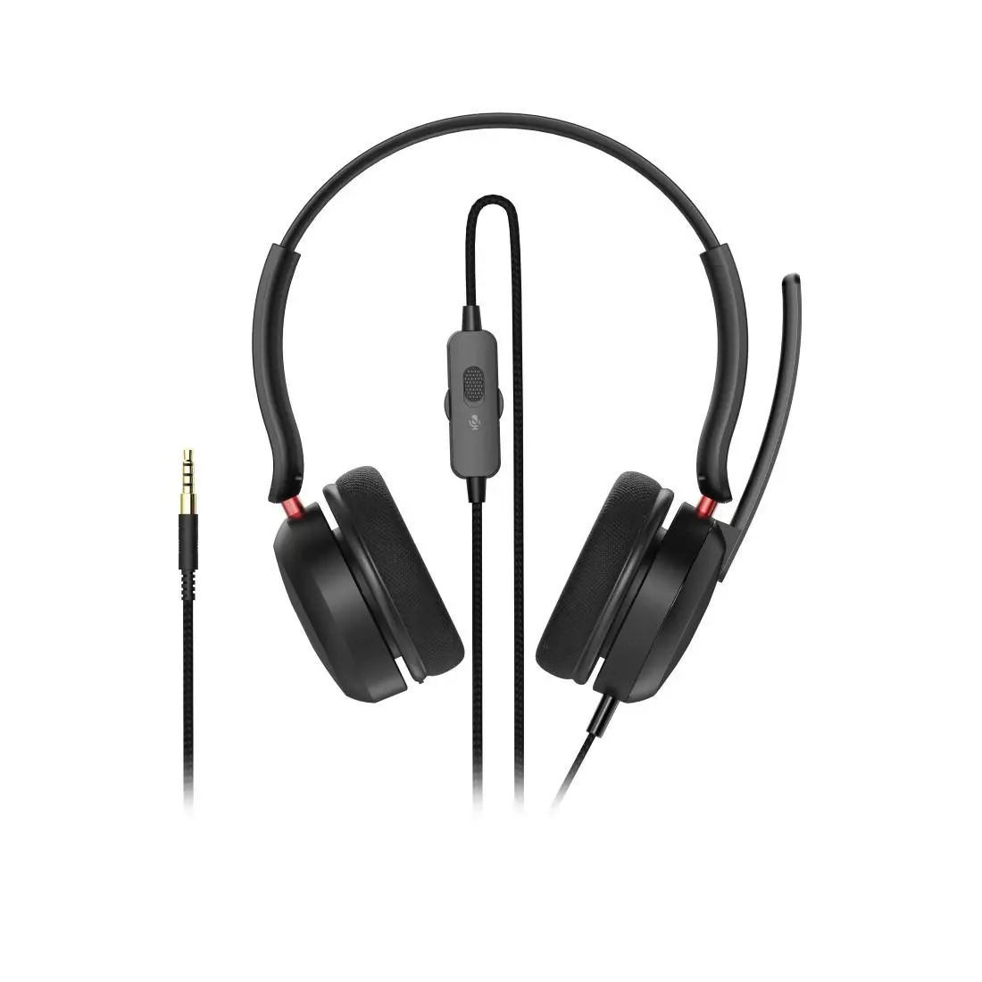 HAMA Слушалки с микрофон „CHS-200“, USB-C / 3.5mm жак, кабел 2 м - image 2