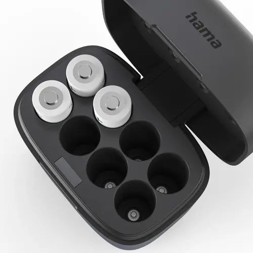 HAMA Încărcător de baterii cu 8x baterii AA Li-ion, 2000 mAh, încărcare pe canal individual - 7