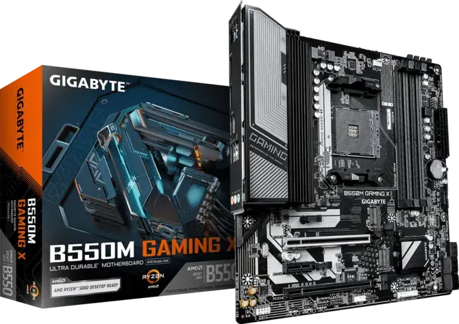 Дънна платка, GIGABYTE GB B550M GAMING X - image 3