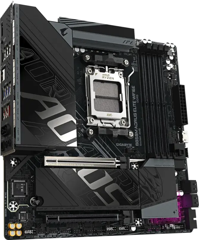Дънна платка, GIGABYTE GB B850M AORUS ELITE WF6E - image 1