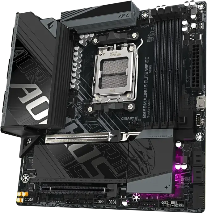 Μητρική πλακέτα, GIGABYTE GB B850M AORUS ELITE WF6E - image 2