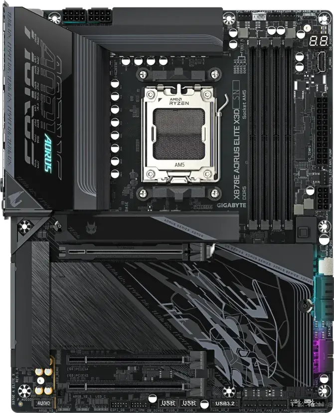 Дънна платка, GIGABYTE GB X870E AORU ELITE X3D