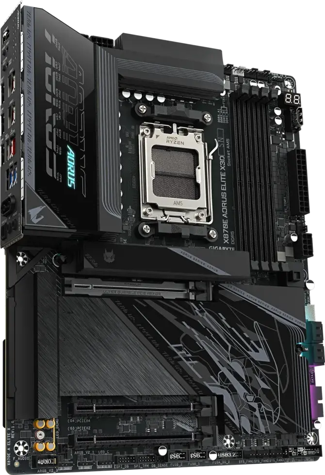 Дънна платка, GIGABYTE GB X870E AORU ELITE X3D - image 1