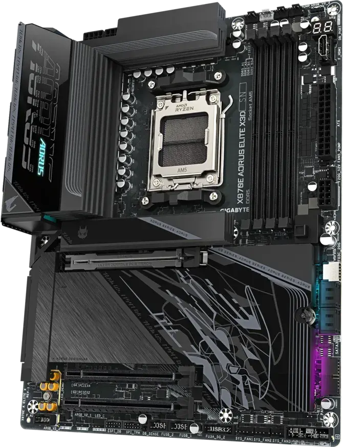 Placă de bază, GIGABYTE GB X870E AORU ELITE X3D - image 2
