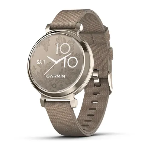 Garmin Lily® 2 Classic - Classic - Cream Gold με υφασμάτινο λουράκι Coffee 010-02839-74 - 1
