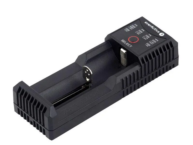Зарядно устройство за LiIon/NiMh батерии 3,7v/1.2v универсално 1 гнездо USB Type C UC-100C EverActive