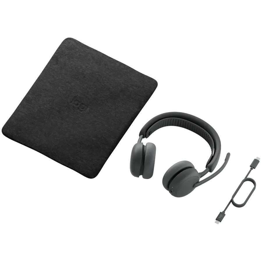LOGITECH HEADSET - Zone Wireless 2 ES - GRAPHITE - BT/CORDED - EMEA28i-935 - image 2