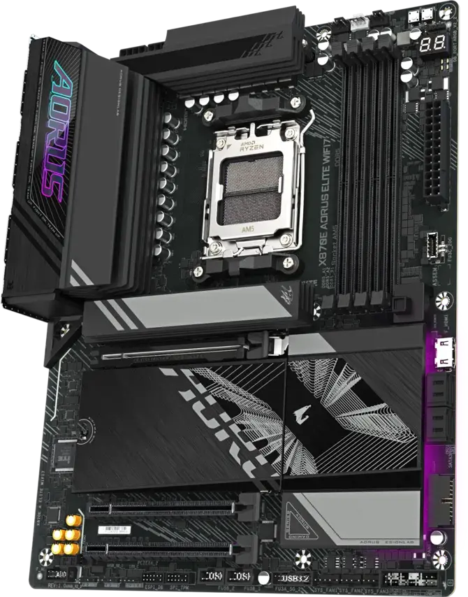Placă de bază, GIGABYTE GB X870E AORUS ELITE WIFI7 - image 2