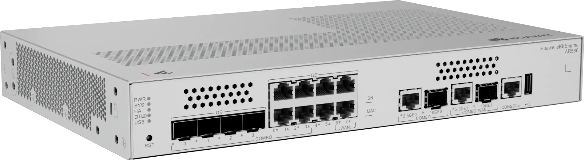 Рутер Huawei AR580, 2x1G WAN Combo, 2x1G WAN,1x2.5G WAN, 1x10G SFP+,4x1G LAN,VPN - image 1