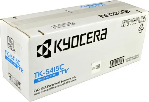 Тонер касета Kyocera TK-5415C, синя