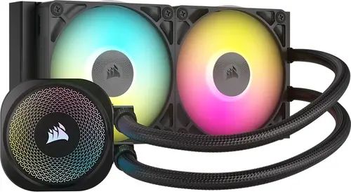CORSAIR iCUE LINK TITAN II 360 RX LCD White, 360mm Radiator, Liquid CPU Cooler