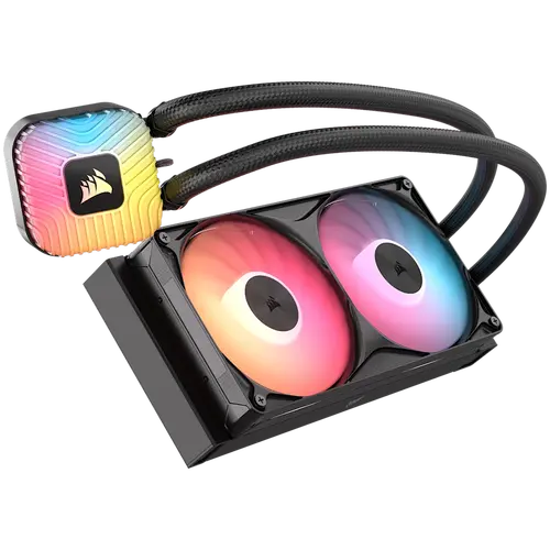 CORSAIR NAUTILUS II 240 RS ARGB, 240mm Radiator, Liquid CPU Cooler
