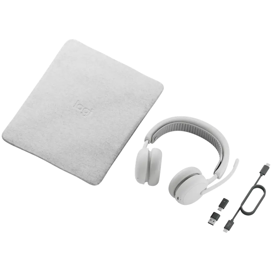 LOGITECH HEADSET - Zone Wireless 2 ES - OFF-WHITE - BT/CORDED - EMEA28i-935 - image 2
