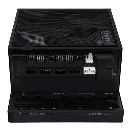 Lian Li τροφοδοτικό PSU ATX 3.1 1000W EDGE Gold EG1000G - περιλαμβάνεται USB Hub - 4