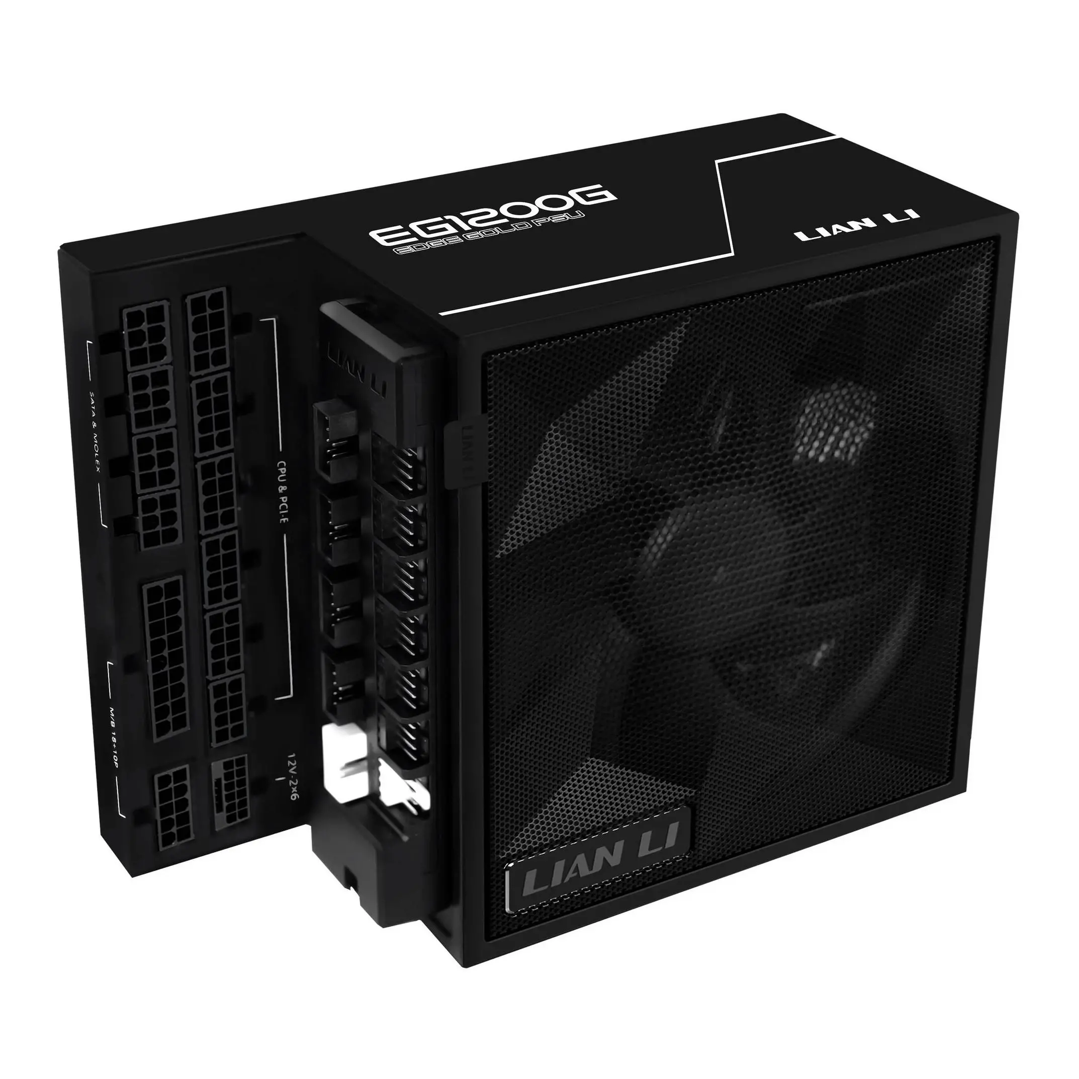 Lian Li захранване PSU ATX 3.1 1200W EDGE Gold EG1200G - USB Hub included