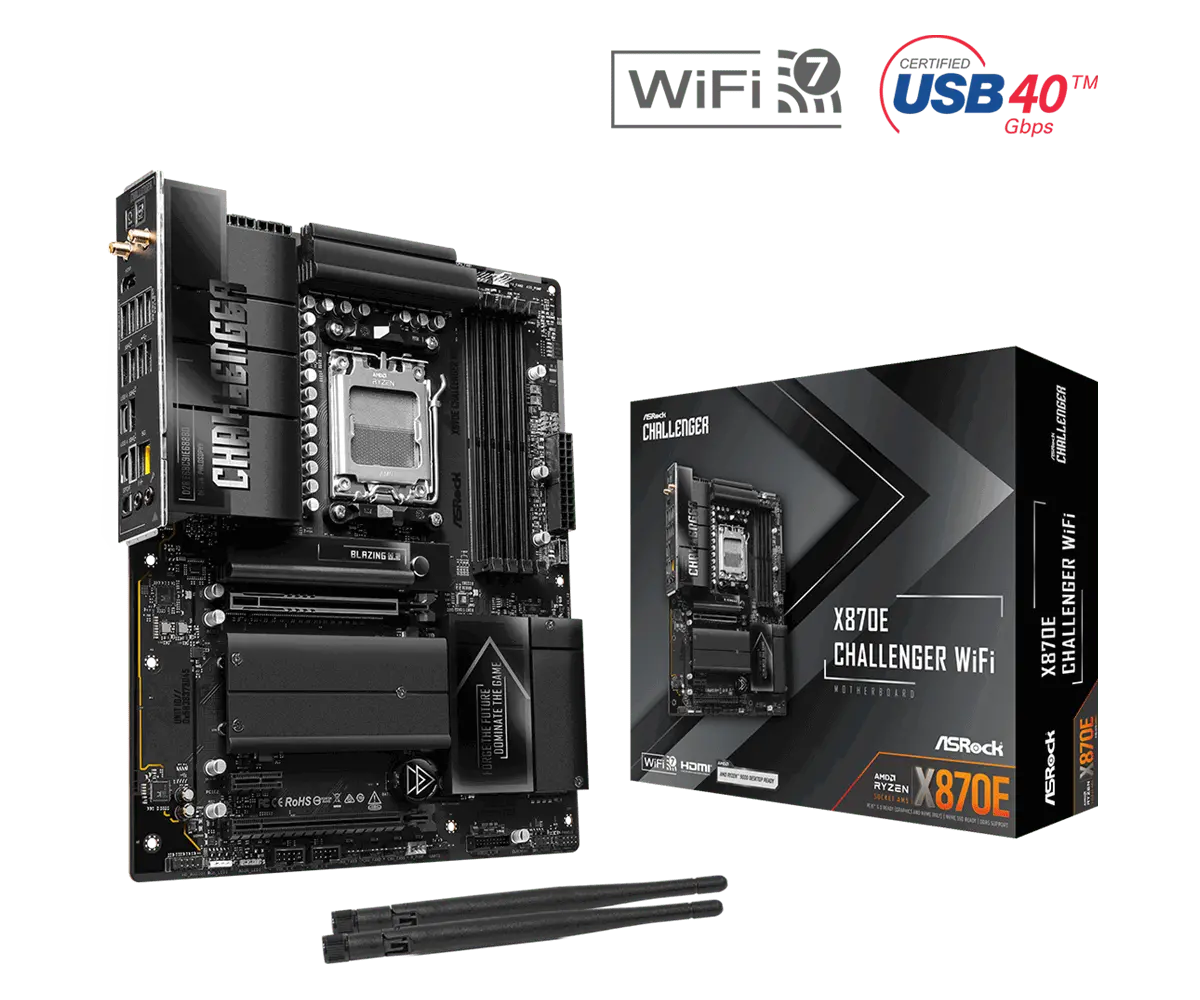 Placă de bază, ASROCK X870E CHALLENGER WIFI