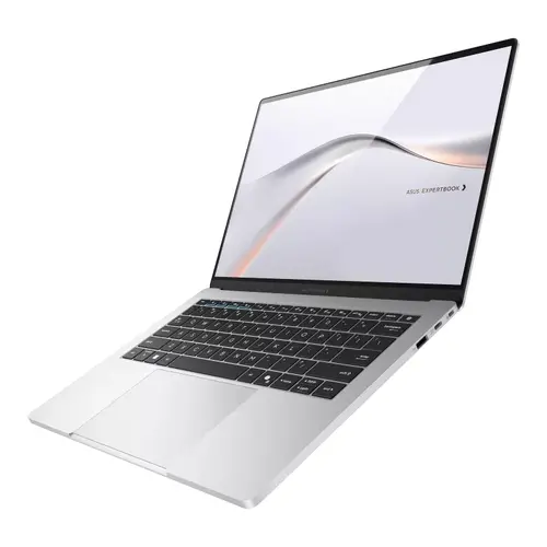 Лаптоп, Asus ExpertBook A7,A7406CMA-U90290,Intel 7 350 1.5 GHz (6 MB Cache, up to 4.8 GHz, 6 Cores, 6 Threads),14" OLED, WQXGA +(2800x 1800) 16:10,AG, 120Mhz,DDR5X 16GB ( on board ),512 GB M.2 G4, Wi-Fi 6E. Bluetooth 5.4,VGA,HDMI, No OS,Aluminum,Lunar Silv - 5