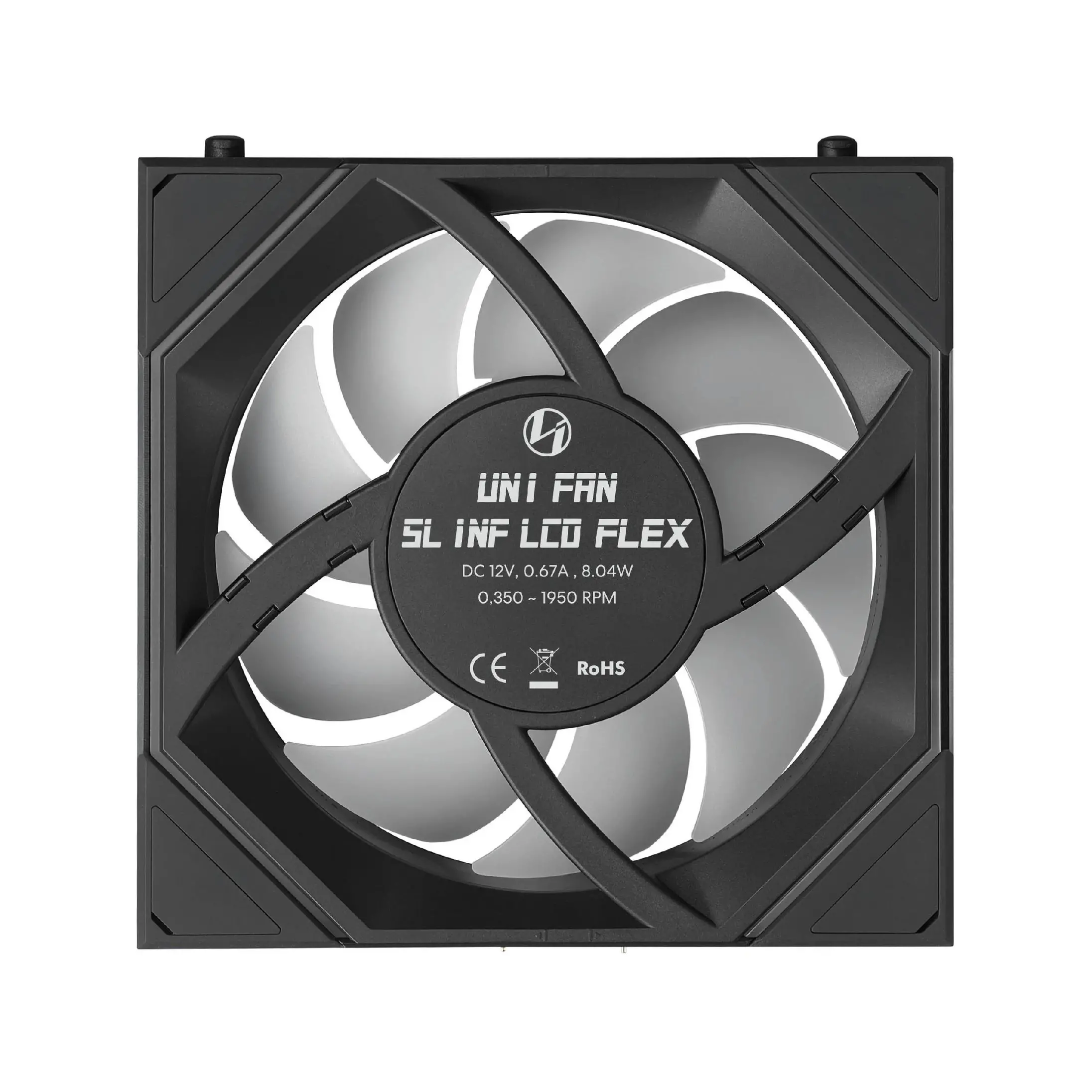 Lian Li вентилатор Fan 120mm - SL-INF LCD FLEX - Black - image 4