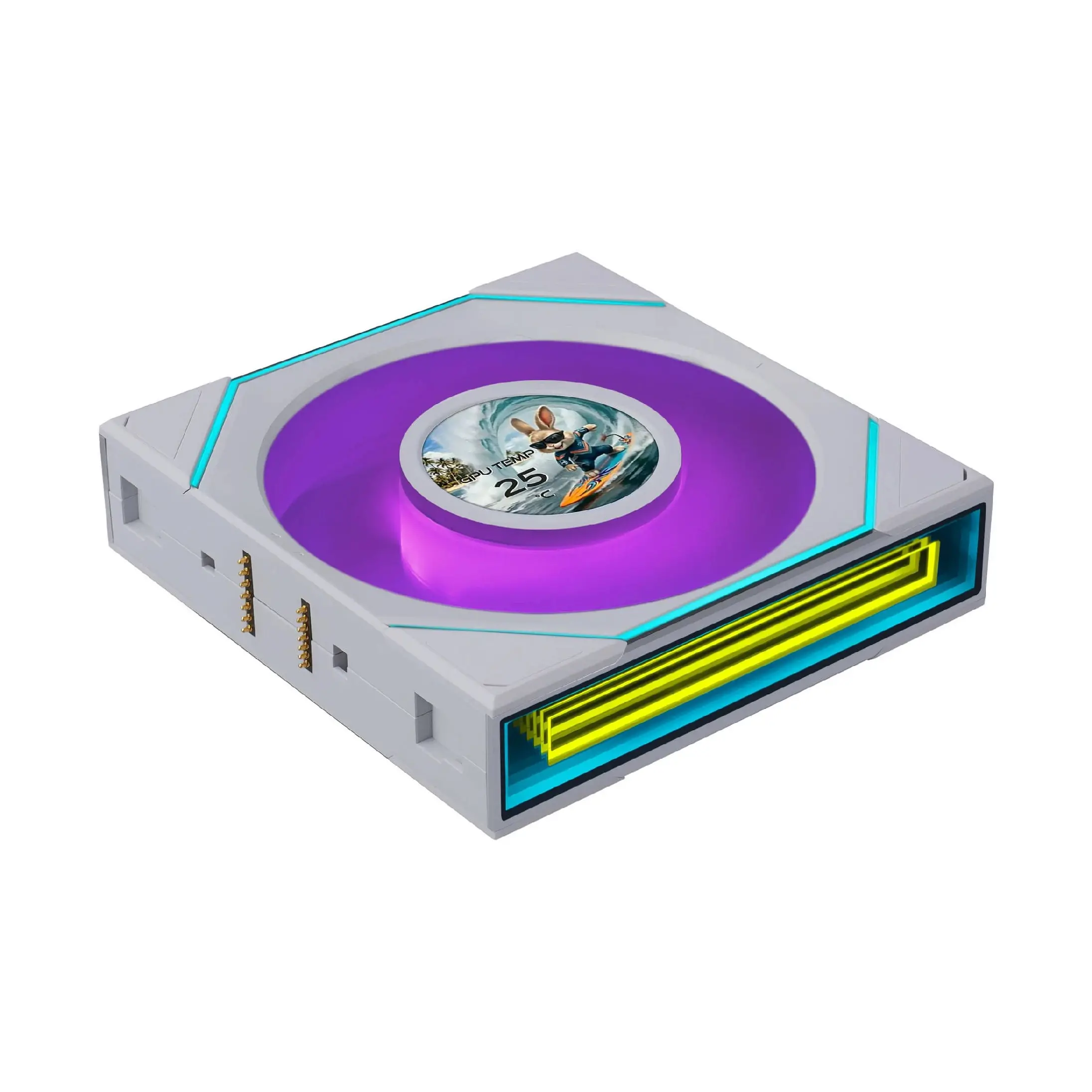 Lian Li ventilator Fan 120mm - SL-INF LCD FLEX - Alb, Reverse - image 1