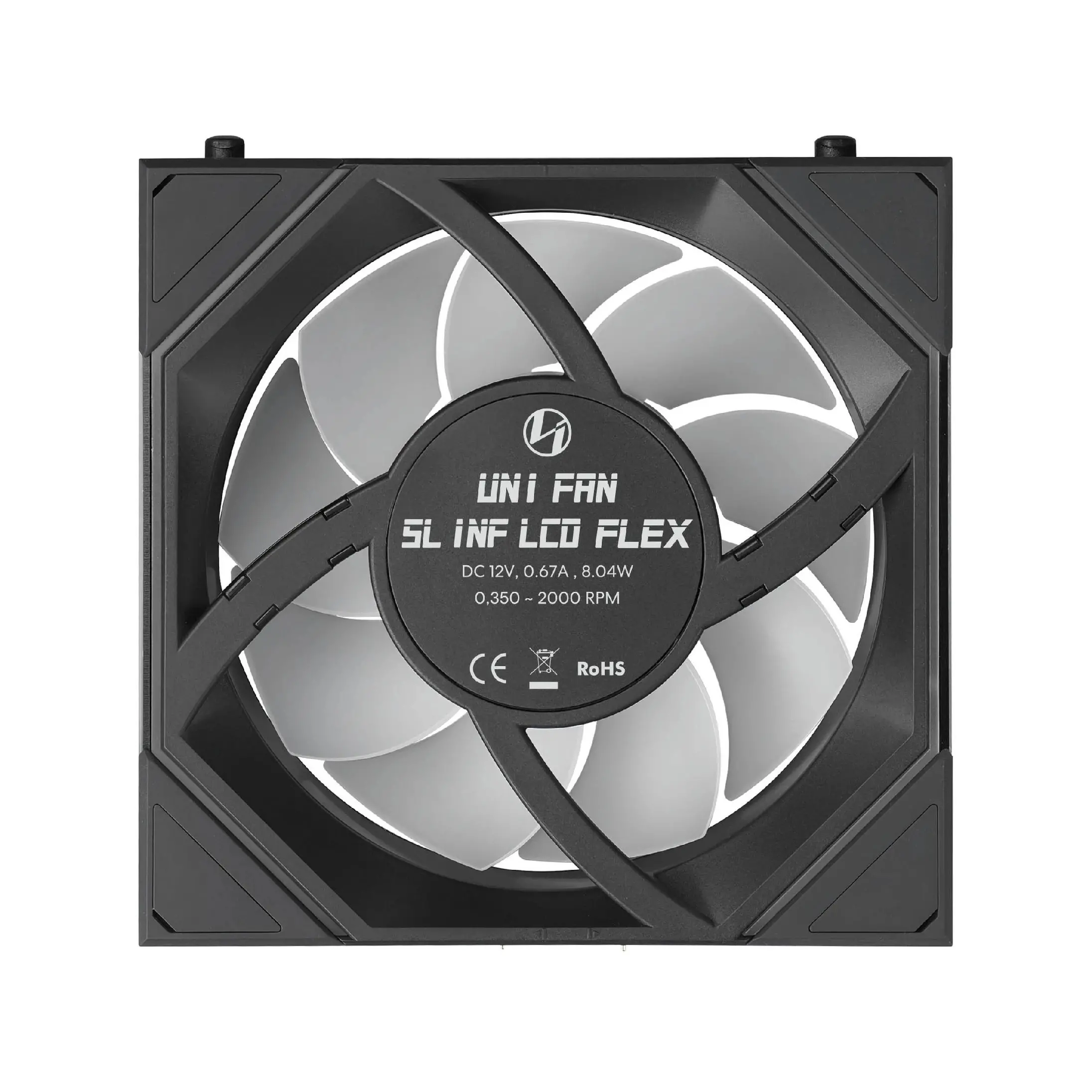 Lian Li Комплект вентилатори Fan Pack 3-in-1 - SL-INF FLEX LCD - Black, Reverse - image 4