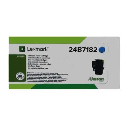 Тонер касета за Lexmark XC2240/XC4240 - Toner - 24B7182 - Cyan - PN 24B7182