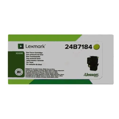 Тонер касета за Lexmark XC2240/XC4240 - Toner - 24B7184 - Yellow - PN 24B7184 - 1