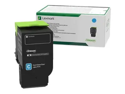 Консуматив, Lexmark 78C20C0 CS/CX421, 52x, 62x Cyan Return Programme 1.4K Toner Cartridge