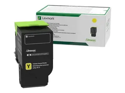 Консуматив, Lexmark 78C20Y0 CS/CX421, 52x, 62x Yellow Return Programme 1.4K Toner Cartridge - 1