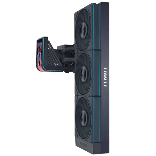 Lian Li водно охлаждане HydroShift II OLED Curved 360 UNI FAN P28 - Black - 3